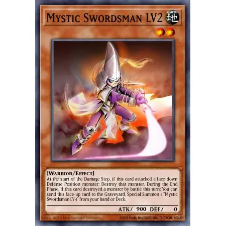 Mystic Swordsman LV2 (Rare)