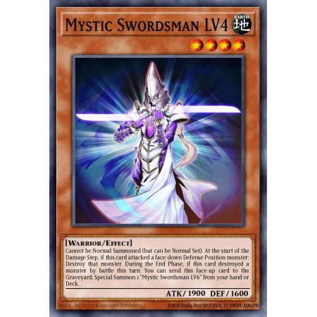 Mystic Swordsman LV4 (Ultimate Rare)