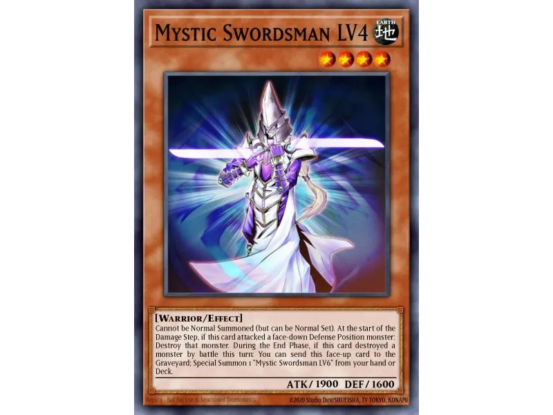Mystic Swordsman LV4 (Ultimate Rare)