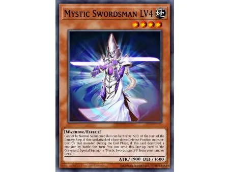 Mystic Swordsman LV4 (Ultimate Rare)
