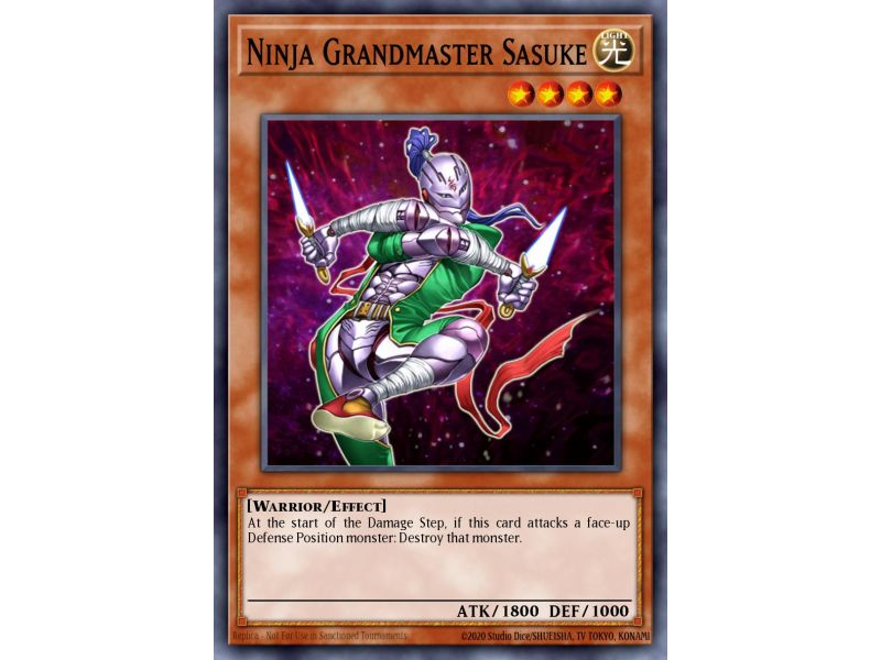Ninja Grandmaster Sasuke (Rare)