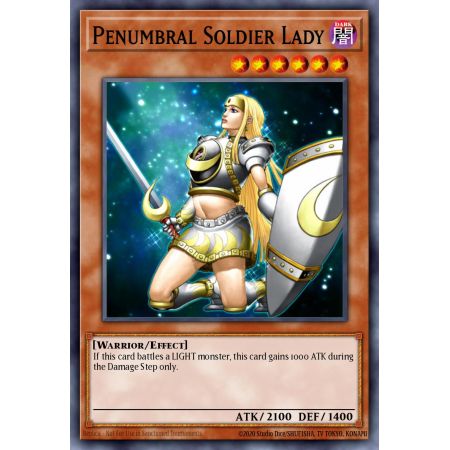 Penumbral Soldier Lady (Super Rare)