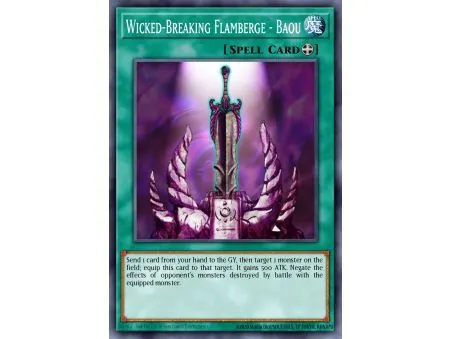 Wicked-Breaking Flamberge - Baou (Common)
