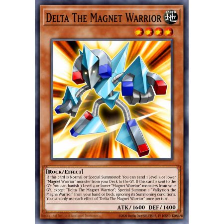 Delta The Magnet Warrior (Common)