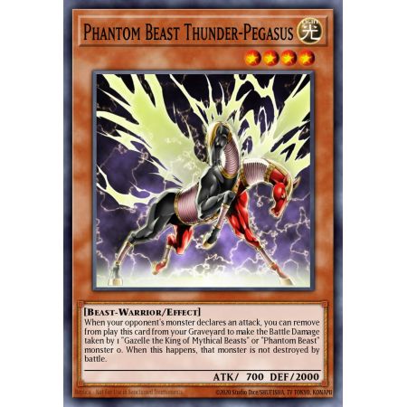 Phantom Beast Thunder-Pegasus (Common)