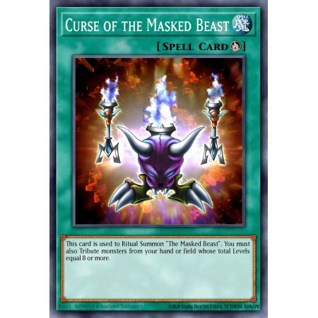Curse of the Masked Beast (Common)