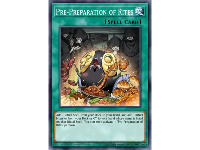 Pre-Preparation of Rites (Common)
