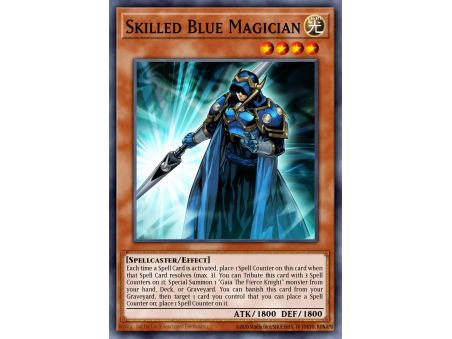 Skilled Blue Magician (Common)