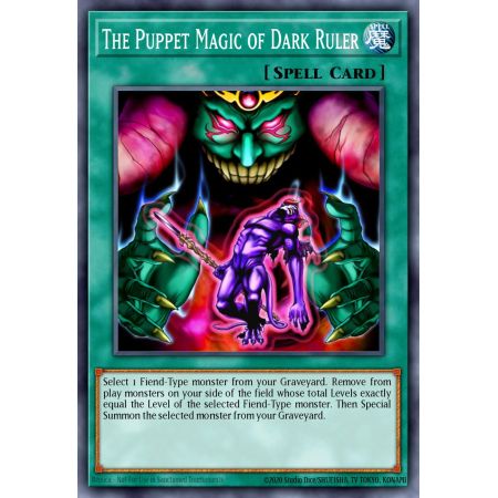 The Puppet Magic of Dark Ruler (Common)