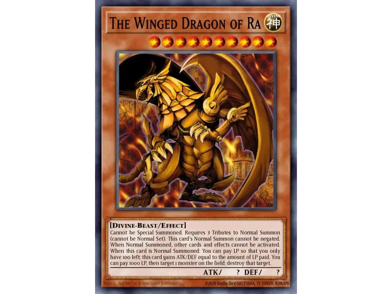 The Winged Dragon of Ra (Secret Rare)