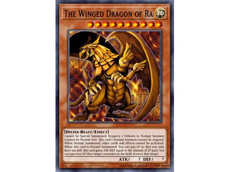 The Winged Dragon of Ra (Secret Rare)