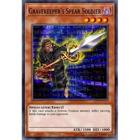 Gravekeeper's Spear Soldier (Common)