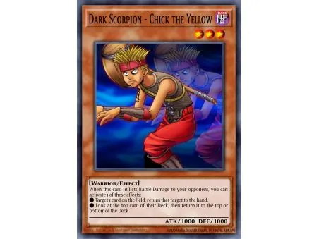 Dark Scorpion - Chick the Yellow (Common)