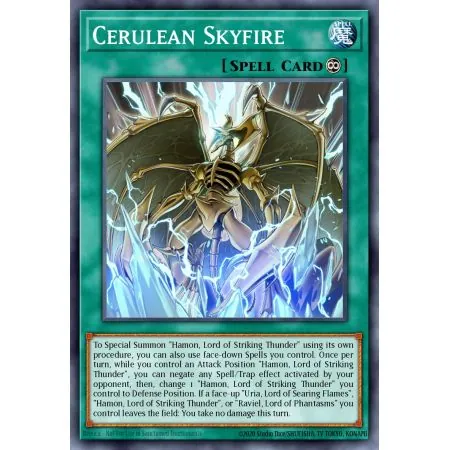 Cerulean Skyfire (Common)