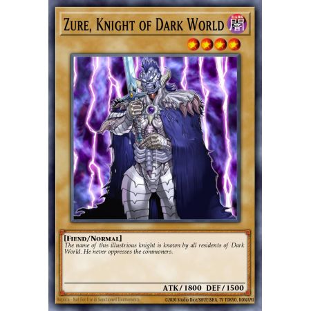 Zure, Knight of Dark World (Common)