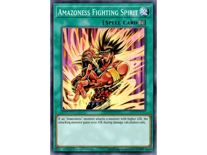 Amazoness Fighting Spirit (Common)