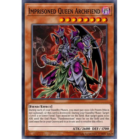 Imprisoned Queen Archfiend (Common)