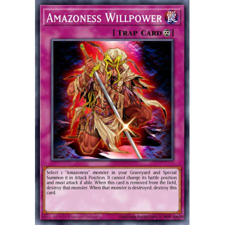 Amazoness Willpower (Common)