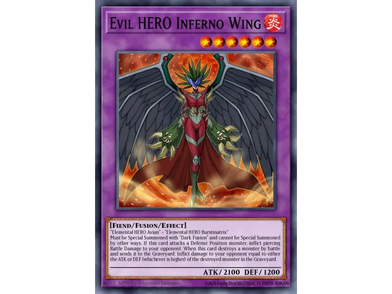 Evil HERO Inferno Wing (Common)