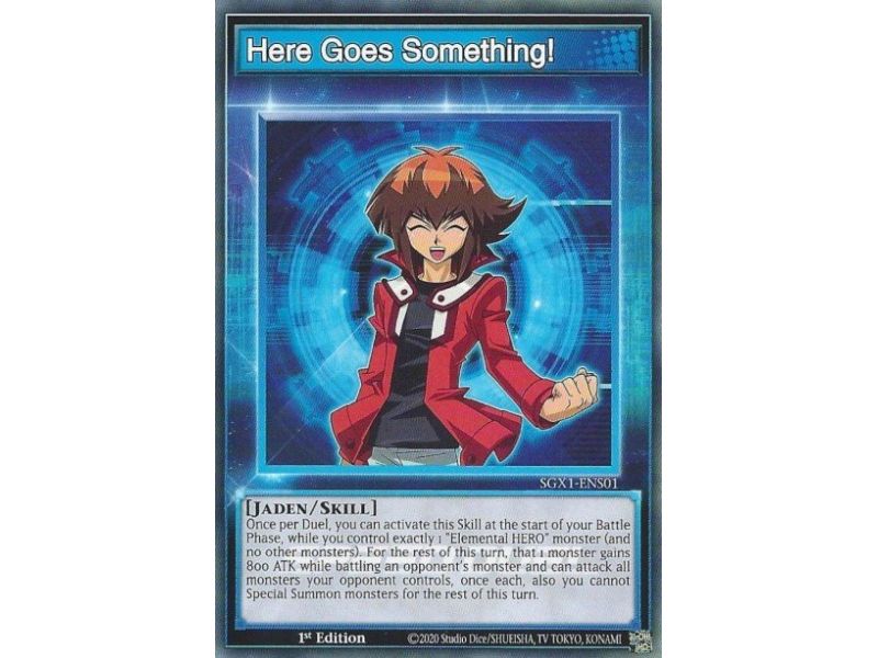 Here Goes Something! (Common)