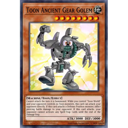 Toon Ancient Gear Golem (Common)