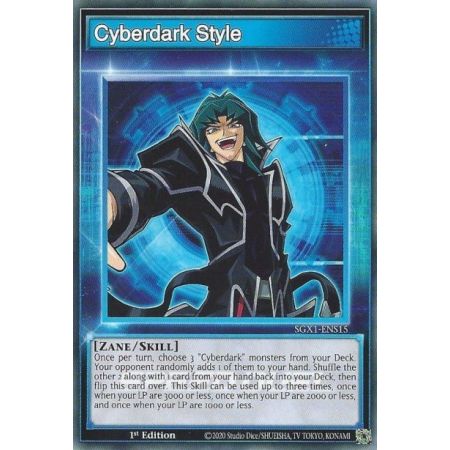 Cyberdark Style (Skill Card) (Common)