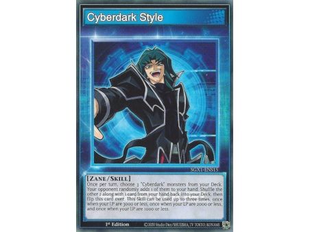 Cyberdark Style (Skill Card) (Common)