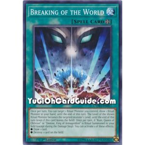 Breaking of the World (Common)