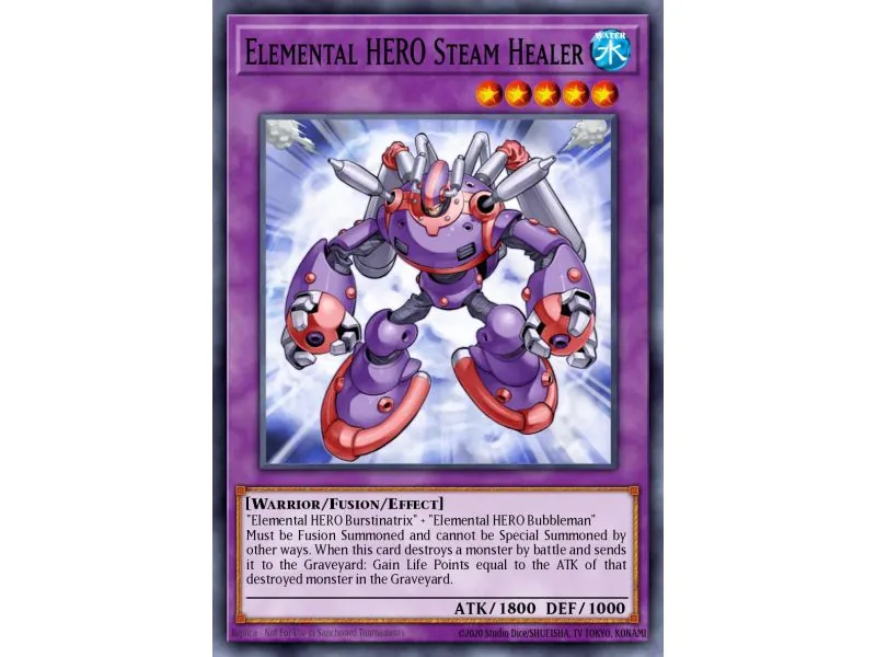 Elemental HERO Steam Healer (Common)