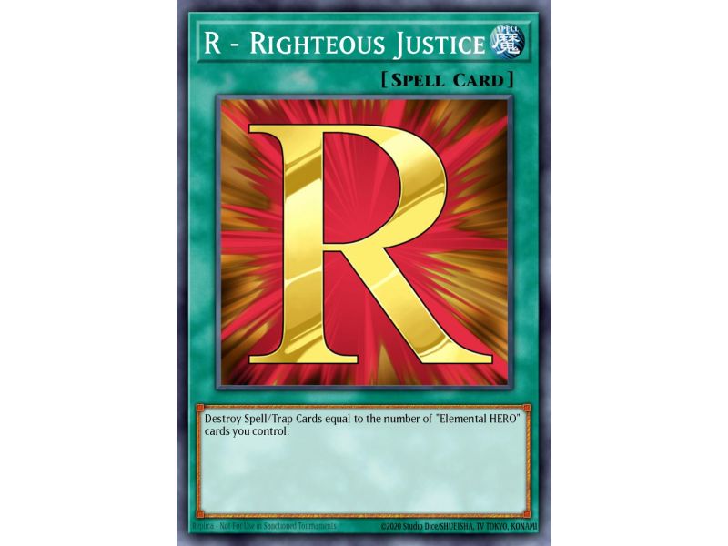R - Righteous Justice (Common)