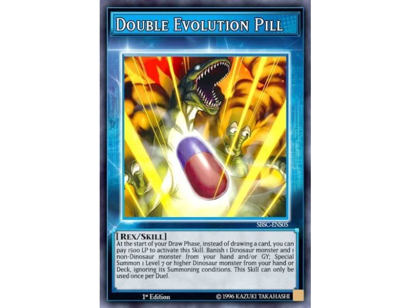 Double Evolution Pill (Skill Card) (Ultra Rare)