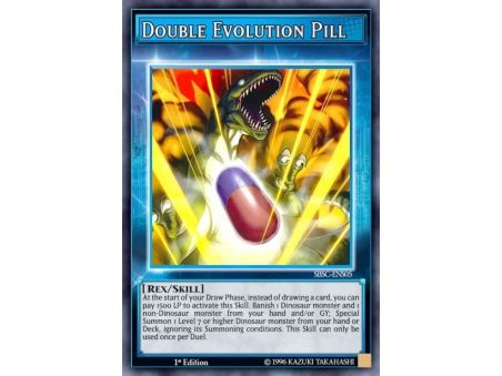 Double Evolution Pill (Skill Card) (Ultra Rare)
