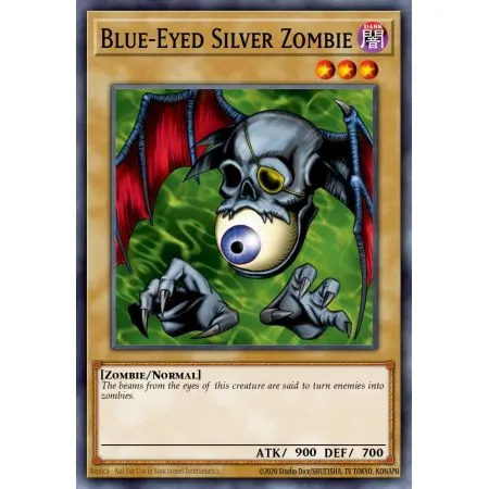 Blue-Eyed Silver Zombie (Common)
