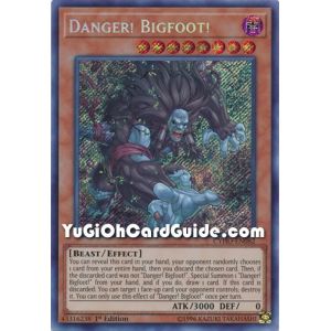 Danger! Bigfoot! (Secret Rare)