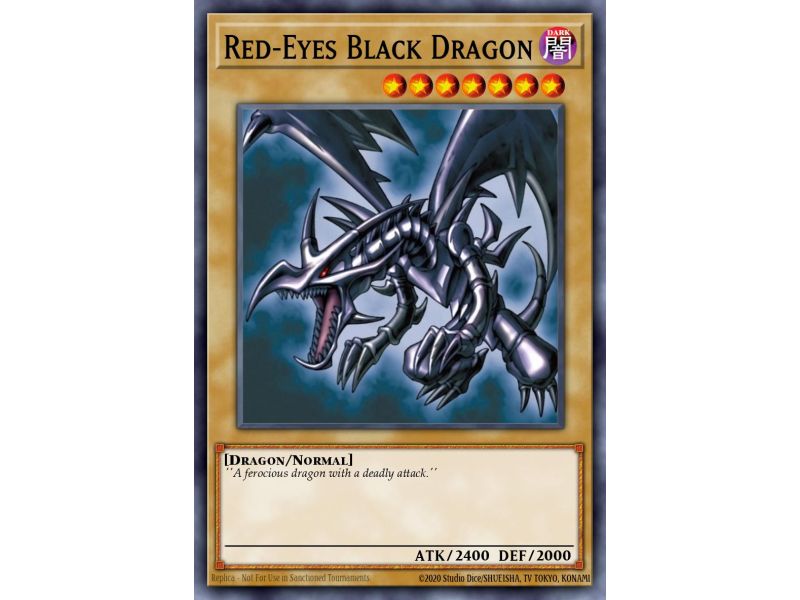 Red-Eyes Black Dragon (Common)