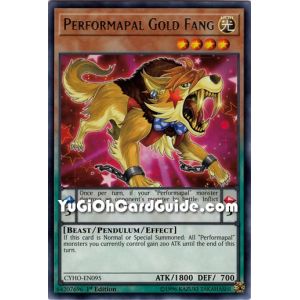 Performapal Gold Fang (Rare)