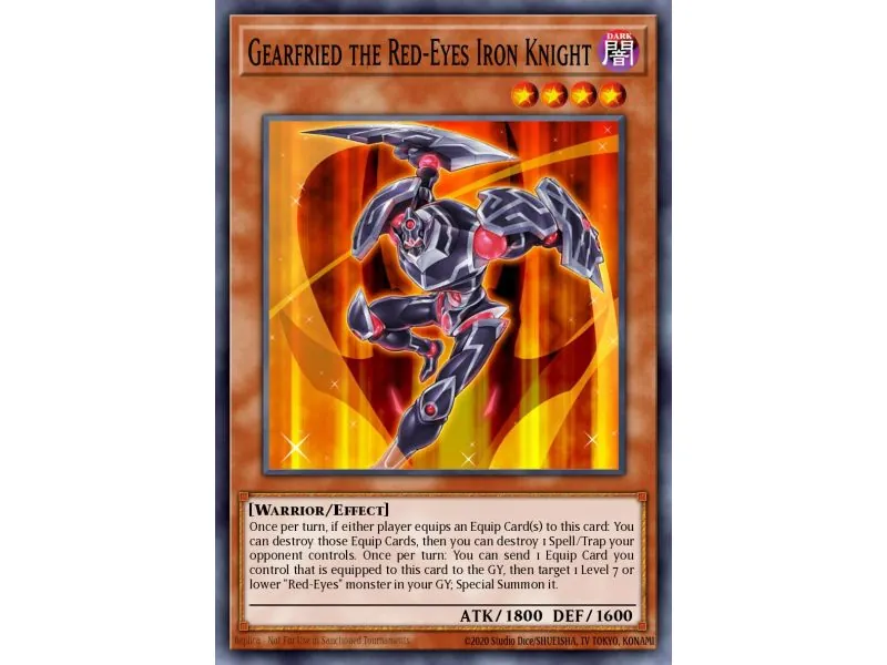 Gearfried the Red-Eyes Iron Knight (Common)