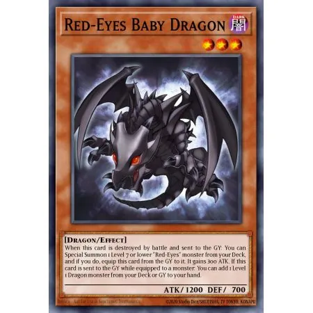 Red-Eyes Baby Dragon (Common)