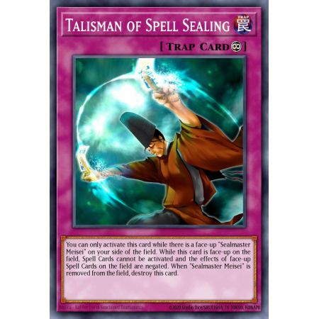 Talisman of Spell Sealing (Common)