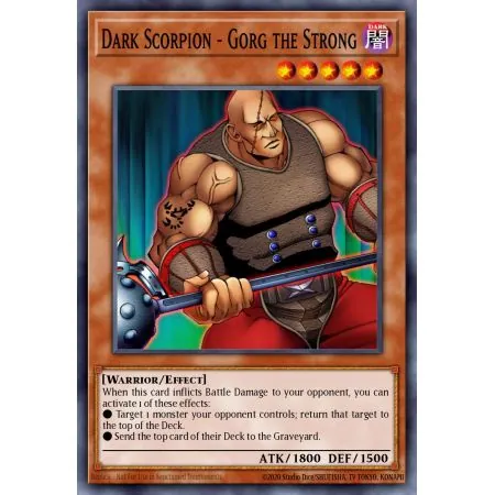 Dark Scorpion - Gorg the Strong (Common)