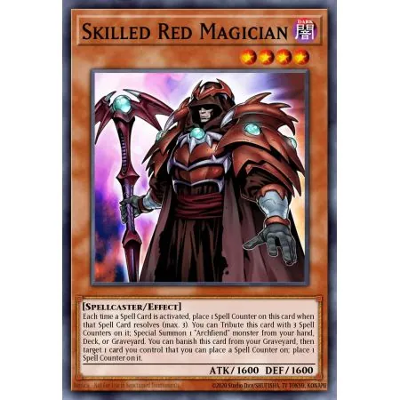 Skilled Red Magician (Common)