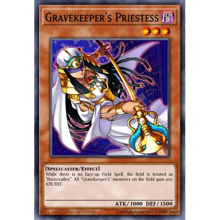 Gravekeeper's Priestess (Super Rare)