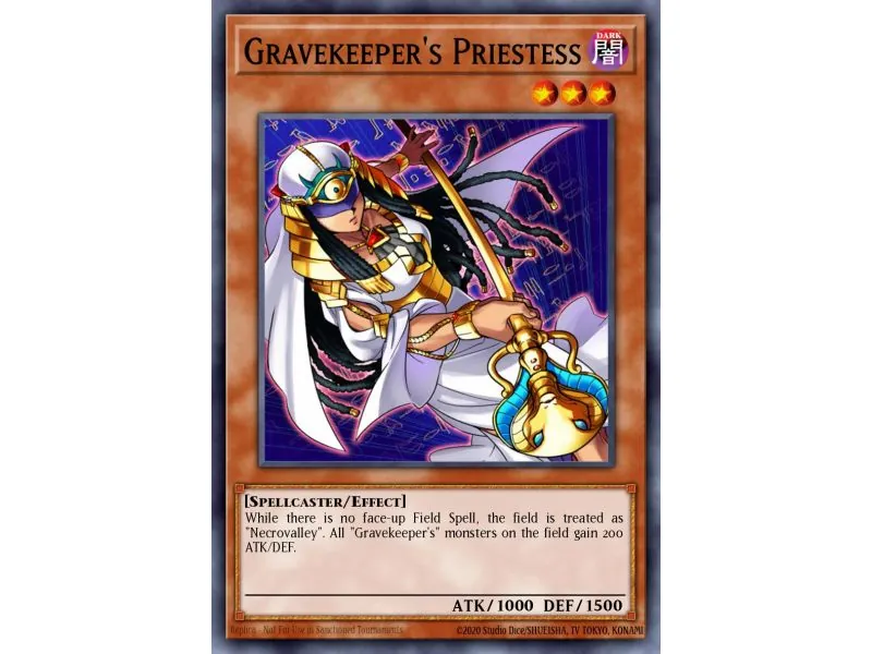 Gravekeeper's Priestess (Super Rare)