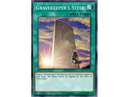 Gravekeeper's Stele (Super Rare)