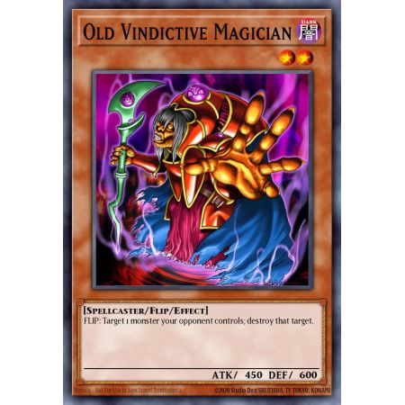Old Vindictive Magician (Ultra Rare)