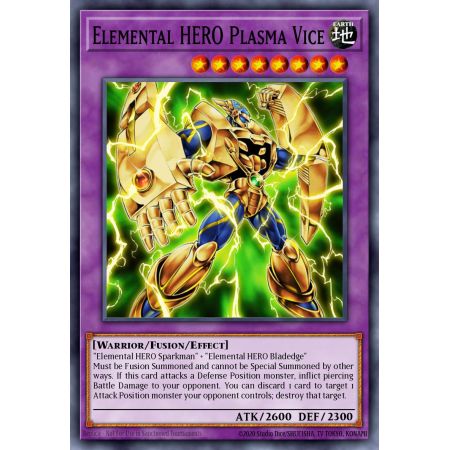 Elemental HERO Plasma Vice (Ultra Rare)