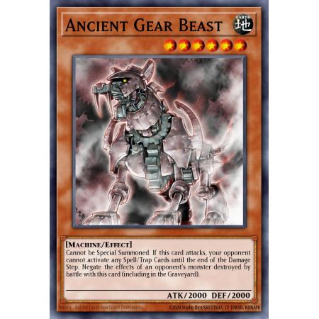 Ancient Gear Beast (Super Rare)