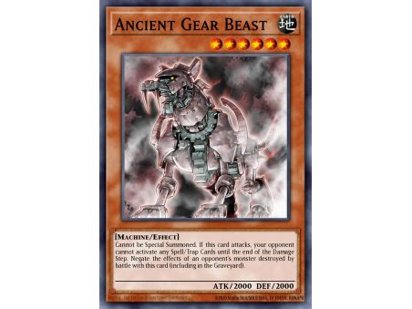 Ancient Gear Beast (Super Rare)