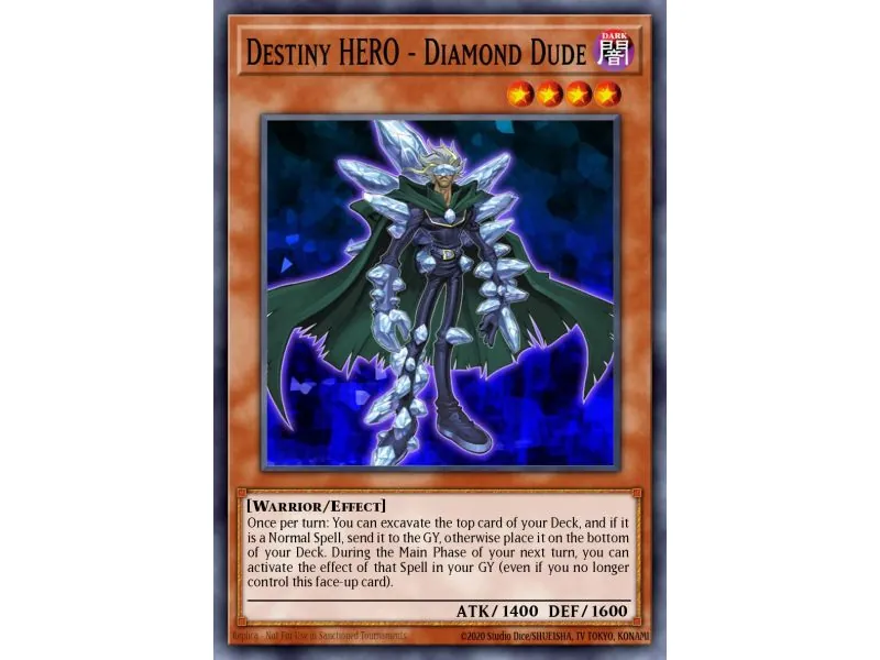 Destiny HERO - Diamond Dude (Super Rare)
