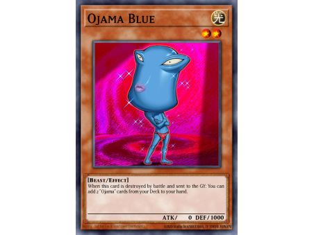 Ojama Blue (Super Rare)